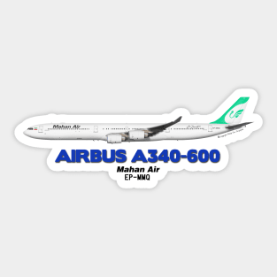 Airbus A340-600 - Mahan Air Sticker